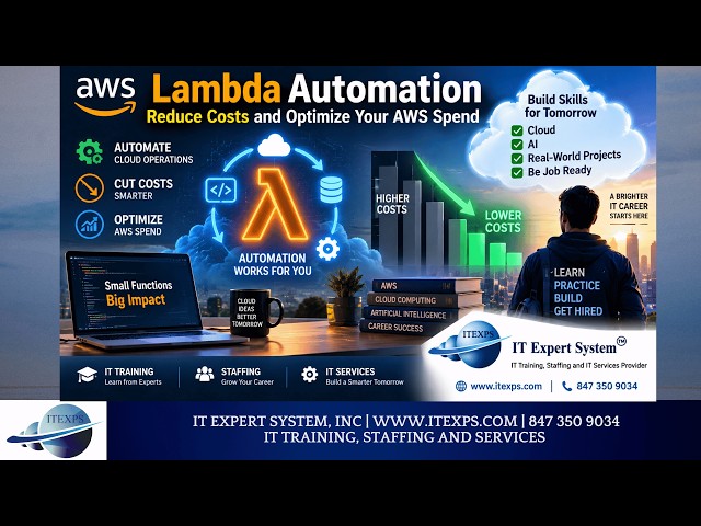AWS Lambda Automation: Reduce AWS Costs & Optimize Cloud Spend | Real-World Project | IT Experts