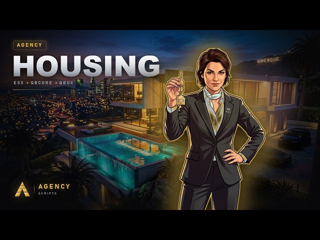 Agency Housing | Advanced Property System for FiveM (QBCore / Qbox / ESX)