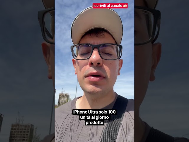 iPhone Ultra only 100 units produced per day #trending #youtube #shorts #viral #trend #iphoneultra