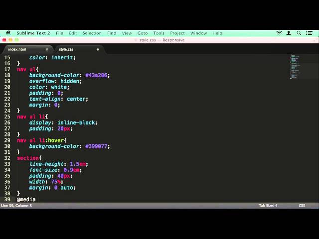 Responsive Web Design -- Part 4