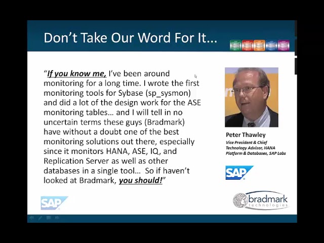 Bradmark Testimonial from Peter Thawley