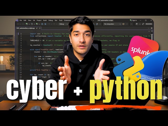 Is Python programming needed in Cyber security ? (FREE project included)