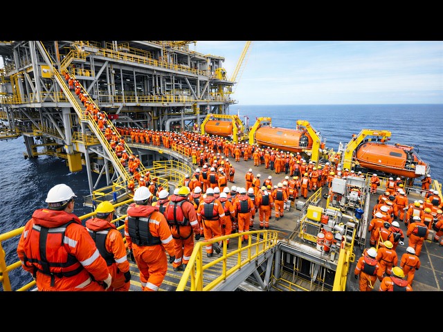 How 200 Workers Evacuate An Oil Rig In Under 10 Minutes