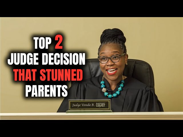 Top 3 Child Support Cases That Shocked The Courtroom 
