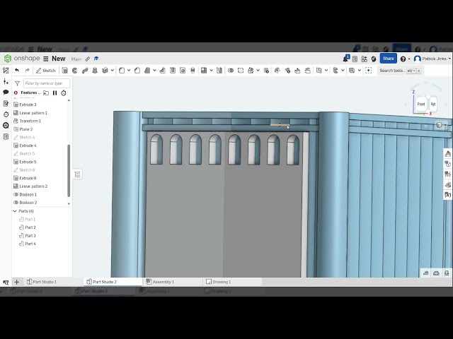 How to Model Big Ben in Onshape (Step-by-Step Tutorial) - Part 3