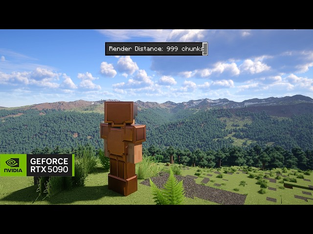 Minecraft - EARTH WorldGen | The Most Realistic Terrain Generator | Tellus | RTX 5090