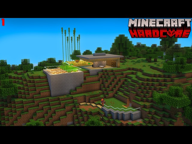 A Simple Modern Start | Hardcore Minecraft [S3] [E1]