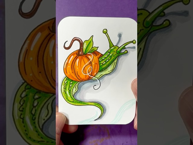 drawing 100 spooky art cards π 70