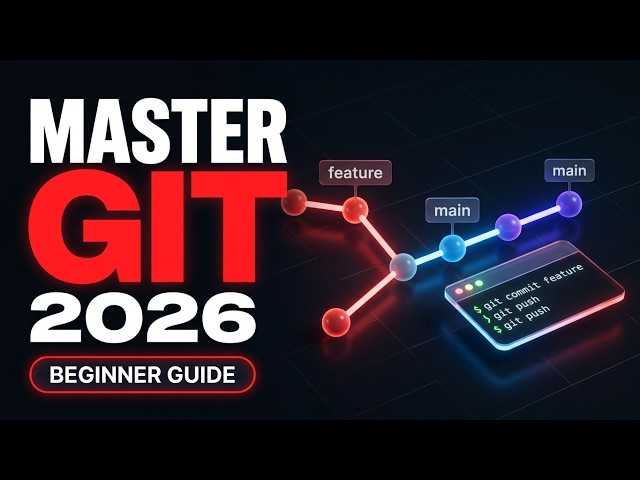 The Only Git Tutorial You Need in 2026 (Beginner to Pro)