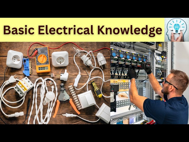 ⚡Basic Electrical Knowledge Live🔴 | Basic से Advance तक पूरा Knowledge⚡ | Electrician Full Knowledge