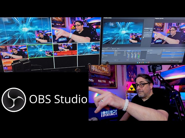 OBS Studio Tutorial - UI Overview, Canvas, Multiview, Preview Projector, Scene List Mode