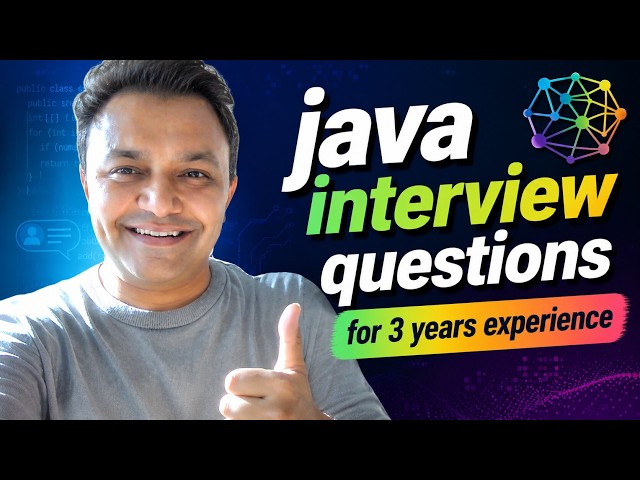 Java Interview Questions for 3 Years Experience | Real Interview Questions & Answers