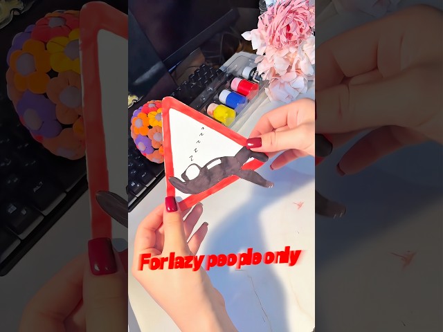 DIY Aesthetic Paper Room Decor! 🪞✨ Sep 2026 Trend #shorts