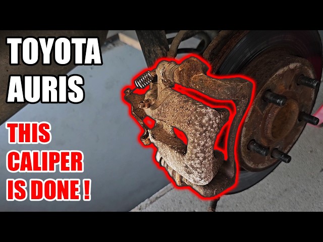 Rear Brake Caliper Replacement | Toyota Auris 2006-2012 1.6 E150