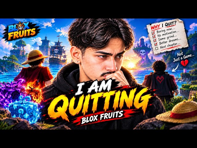 I  AM QUITTING
