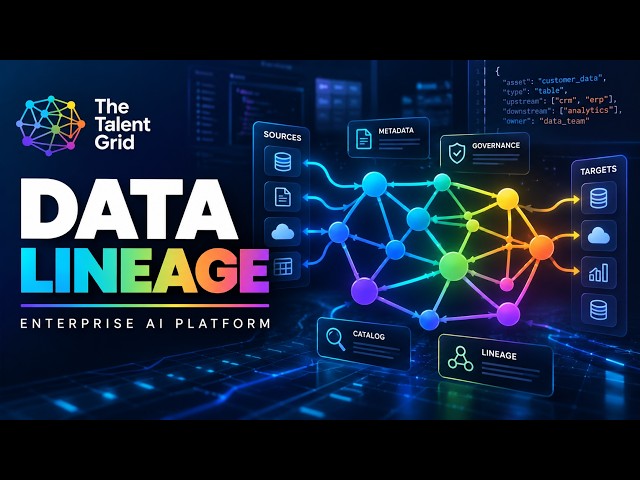Data Lineage Explained with Real Enterprise Data Platform Project | catalog.json + lineage.json