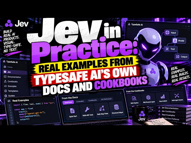 Jev in Practice: Real Examples From TypeSafe AI's Own Docs and Cookbooks