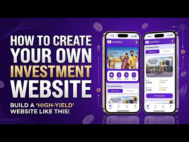 How to Create Your Own Asian Paints Investment Website