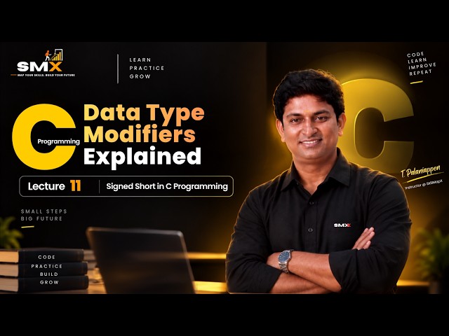 Signed Short in C Programming | Data Type Modifiers Explained | SkillMapX