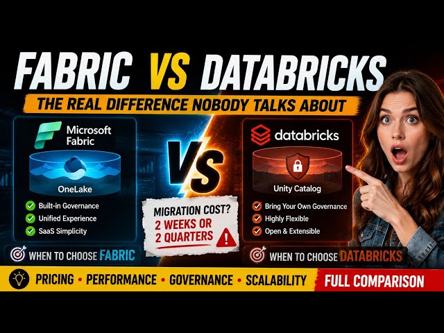 Microsoft Fabric vs Databricks (2026): The Real Difference