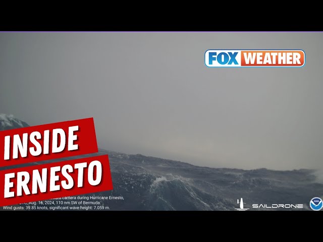 Watch Video From Inside Hurricane Ernesto
