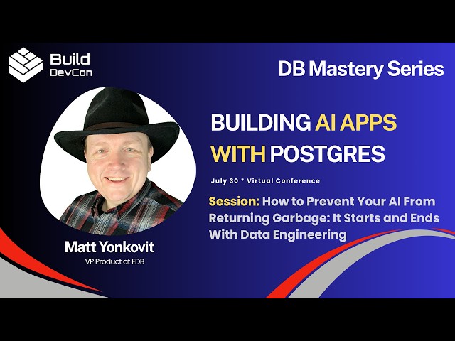 How to Prevent Your AI From Returning Garbage - Matt Yonkovit | Building AI Apps