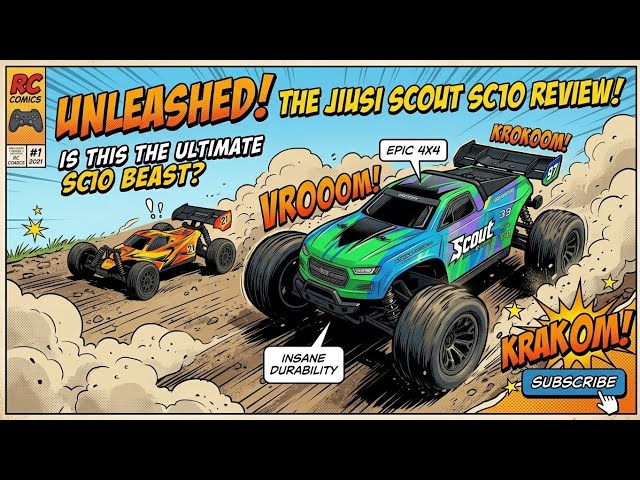 This new rc truck is AMAZING, and we'll PROVE it! Jiusi Scout SC10 