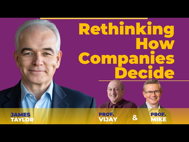 #32 James Taylor: Why Your Decisions (Not Your Data) Are the Problem