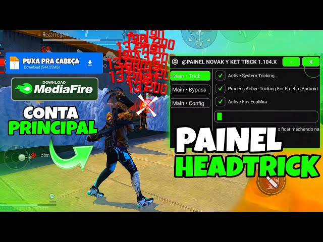 EXTERNAL HEADTRICK!! 🥶 97% HS PANEL MOBILE IOS AND ANDROID 🤣 NEW CHEAT MEDIAFIRE LINK 🎯