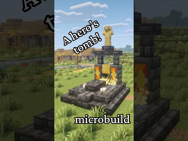A forgotten hero's tomb? #minecraft