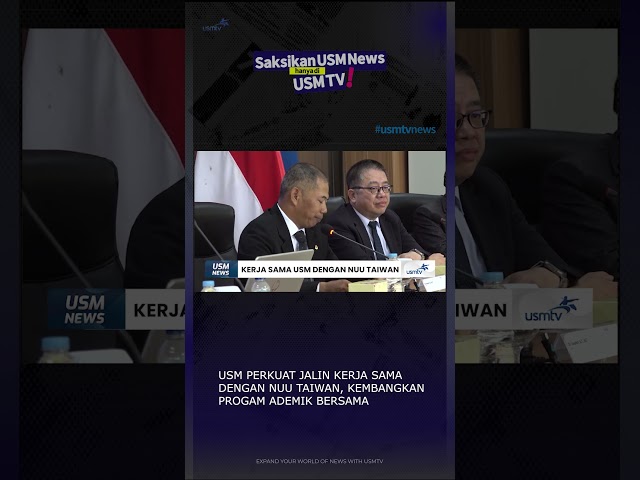 USM Strengthens Partnership with NUU Taiwan #usmnews #usmtv #educationpartnership #usmsemarang