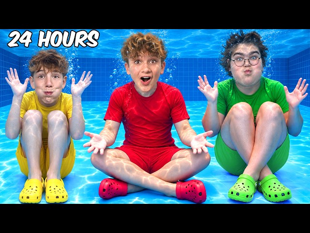 Vlad Lived in a POOL for 24 Hours!