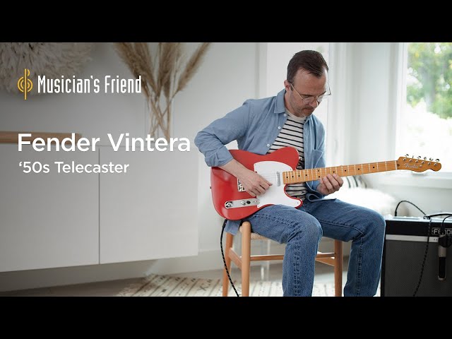 Fender Vintera '50s Telecaster Demo - All Playing No Talking