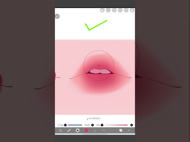 lips rendering #art #drawing #render #trending #viral #foryou #fyp #tutorial