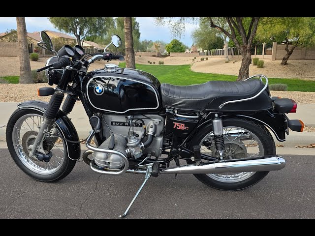 1977 BMW R75/7 Oil and Filter Change, Wash and Wax.