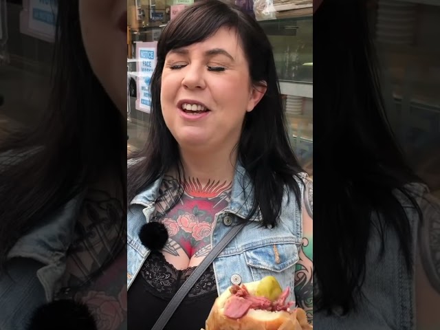 Salt Beef Beigel on Brick Lane #shorts