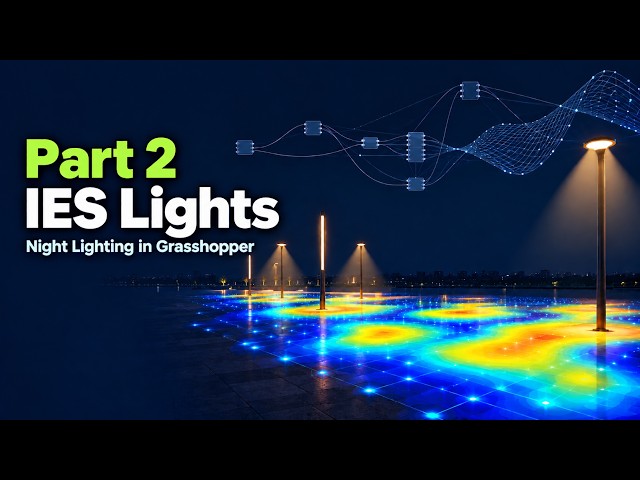 Night Lighting Simulation Part 2: Building & Model in Grasshopper