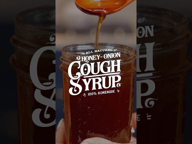Honey Onion Cough Syrup
