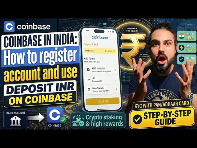 How to Use Coinbase in India | Complete Beginner's Guide | How to Trade & Deposit on Coinbase | C...