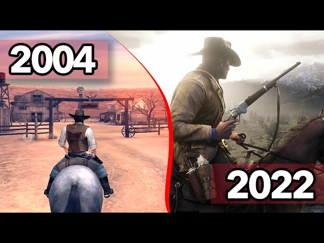 Evolution of Red Dead Redemption 2004 - 2023