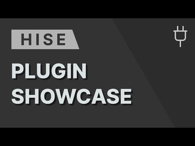 Do you recognise these plugins? They're all built with HISE.