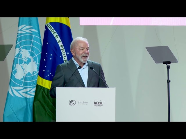 [Íntegra] - Lula discursa na abertura da COP 30, em Belém