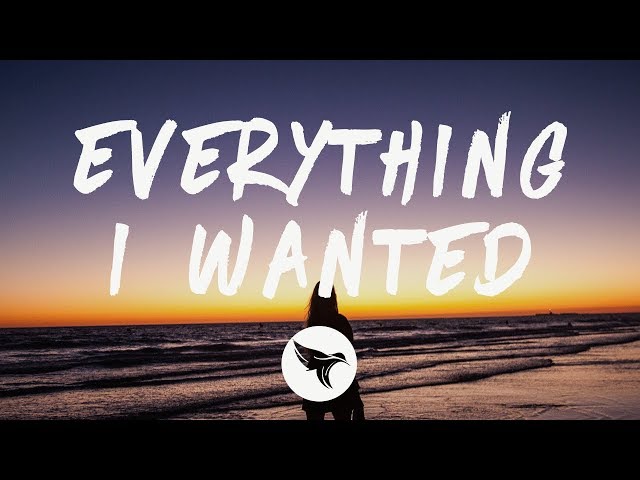 Billie Eilish - everything i wanted (Lyrics)
