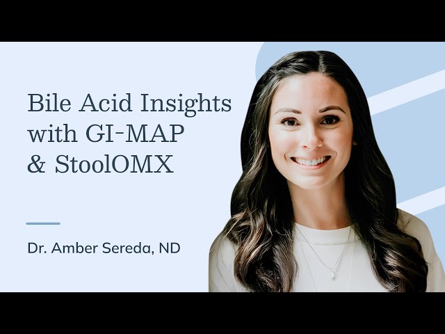 Bile Acid Insights with GI-MAP & StoolOMX