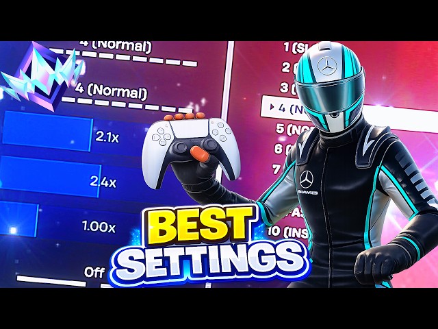 *NEW* BEST Chapter 7 Season 2 Controller Settings For Exponential & Linear!