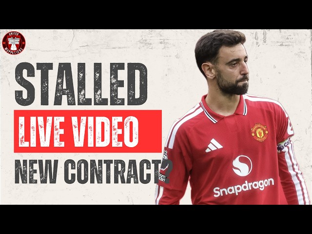 Live! Bruno Contract STALLED. Carrick Under Pressure? Injures - Manchester United News
