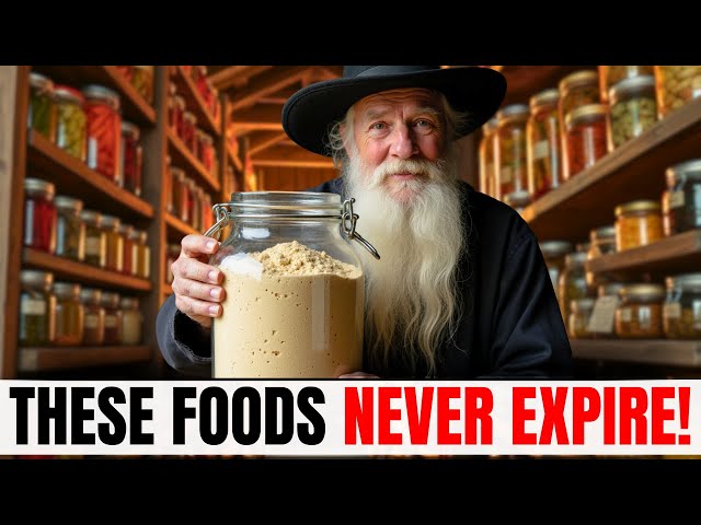 12 Surprising Foods the Amish Stockpile That NEVER Expire!