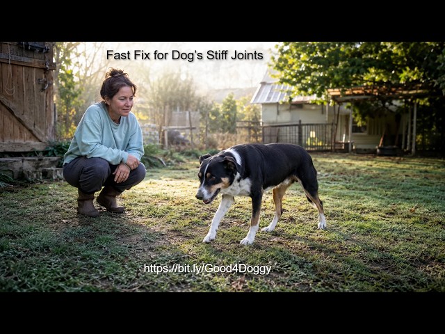 Is Your Dog Moving Slowly? Discover the Fast Fix for Dog’s Stiff Joints