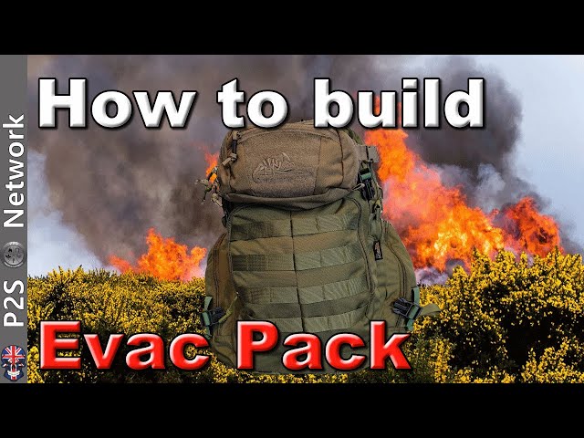 How to build a Preppers EVAC PACK not a "BOB" to aid evacuation 2025 edition