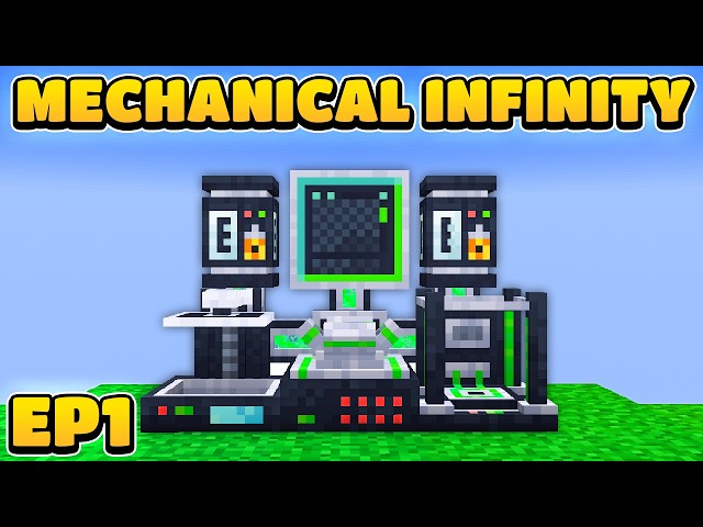 A NEW TYPE OF SKYBLOCK MODPACK! Minecraft Mechanical Infinity | Ep1